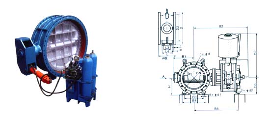 自動保壓液控蝶閥