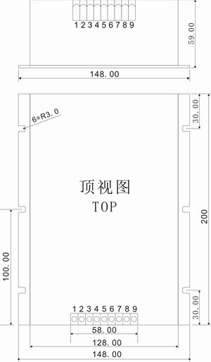 MAK300-600W,尺寸200&times;148&times;59