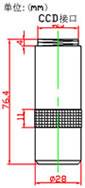 工業鏡頭尺寸圖